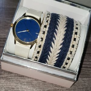 Watch and Bracelet Combo